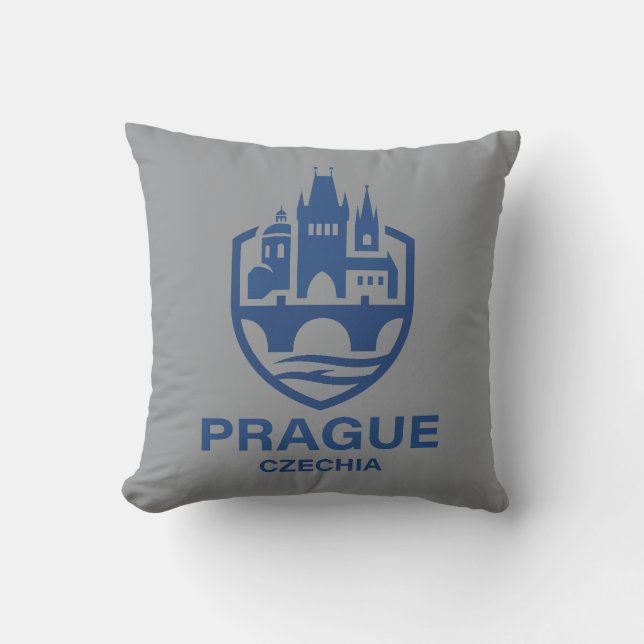 Prague Czechia Europe Kissen (Vorderseite)