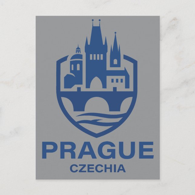 Prague Czechia Europe Postkarte (Vorderseite)