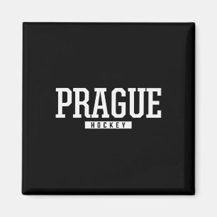 Prague High School Eishockey  Magnet