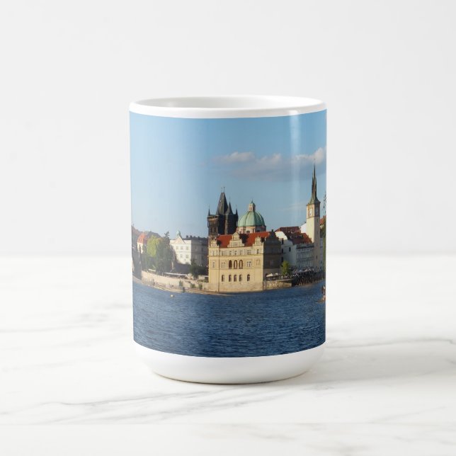 Prague / Praha tasse personnalisée - choisir style (Centre)