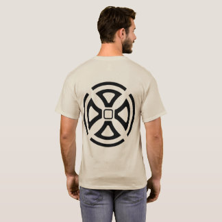 Prägung von symmetrischer historischer Inspiration T-Shirt