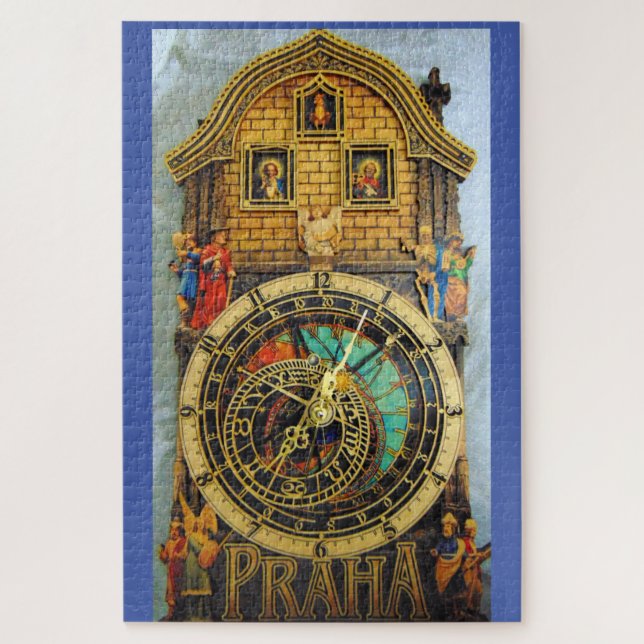PRAHA CLOCK CZECHOSLOVAKIA (Vertikal)