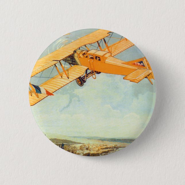 Praha ~ Franco Rumänien Button (Vorderseite)