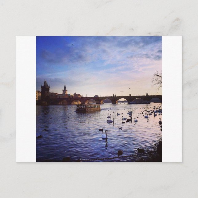 Praha Postkarte (Vorderseite)