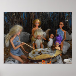 Prähistorische Dolls. Poster