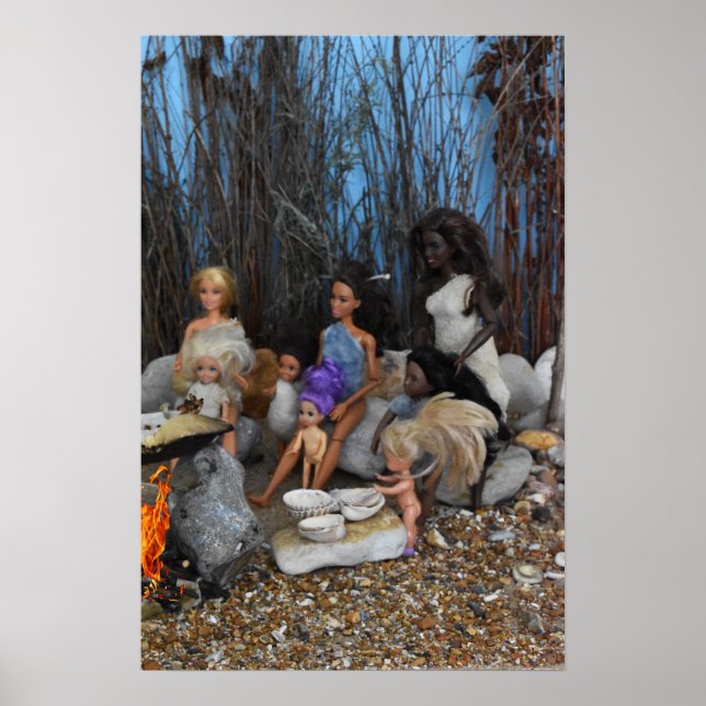 Prähistorische Dolls. Poster (Vorne)