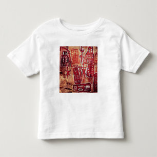 Prähistorische Felsenmalerei Kleinkind T-shirt