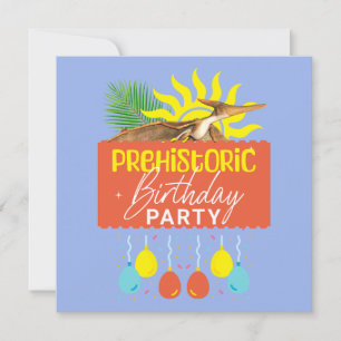 Prähistorische Geburtstagspartei Pterodactyl Dino