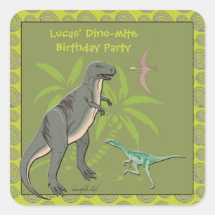 Prähistorische Kreaturen Dinosaurier Stickers