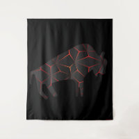 Prähistorische Tiere Fiery Bison