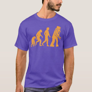 Prähistorische Zeit für den Affen bis zum Menschen T-Shirt