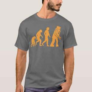 Prähistorische Zeit für den Affen bis zum Menschen T-Shirt