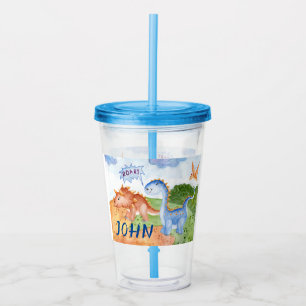 Prähistorischer Personalisierter Acrylic Tumbler Acryltrinkbecher