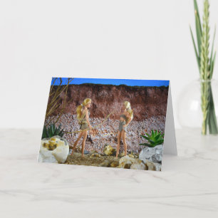 Prähistorisches Leben. Karte