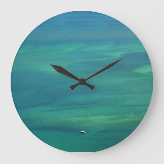Praia Da Arrabida - DAS REALE PORTUGAL Große Wanduhr