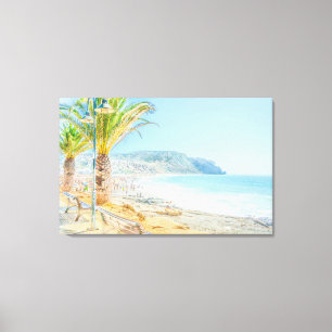 Praia da Luz Leinwanddruck