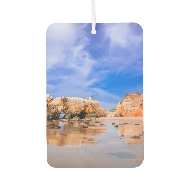 Praia da rocha Portugal Autolufterfrischer (Vorderseite)