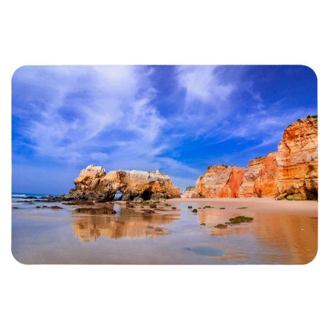 Praia da rocha Portugal Magnet (Horizontal)