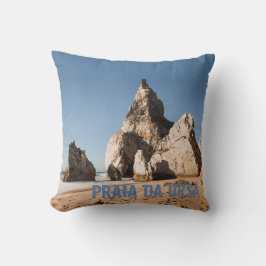 Praia da Ursa Strand in Portugal Geschenk Kissen