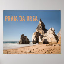 Praia da Ursa Strand in Portugal Geschenk