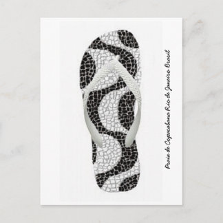 Praia de Copacabana Rio de Janeiro Brasil Postkarte