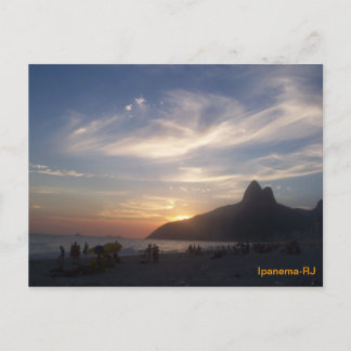 Praia de Ipanema Postkarte