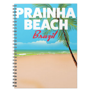 Prainha Strand Brasilien Notizblock