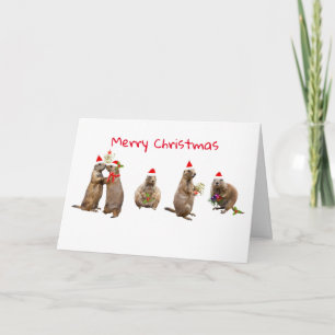 Prairie Christmas Feiertagskarte