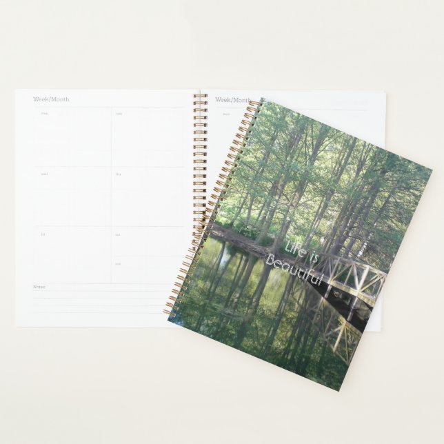 Prairie d'arbres Nature Reflet (Devant avec enveloppe)
