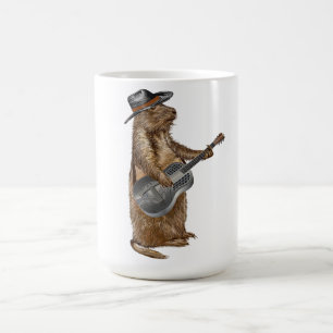 Prairie Dog Guitar Kaffeetasse
