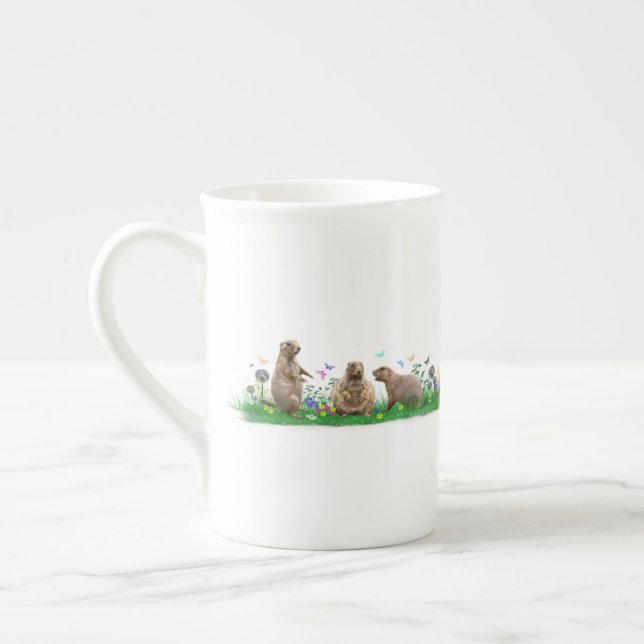 Prairie Dog Meadow Tasse (Links)