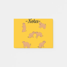 Prairie Dogs Post-it Klebezettel
