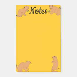 Prairie Dogs Post-it Klebezettel