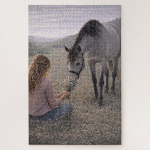 Prairie Douce   Art Équestre   Puzzle
