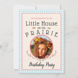 Prairie Girl Book Cover Geburtstag Einladung