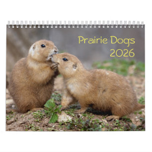 Prairie-Hunde-Kalender 2025 Kalender
