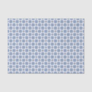 Prairie Porcelain Indigo Motif Seidenpapier