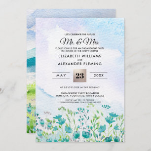 prairie sauvage   Invitations du Spring Engagement