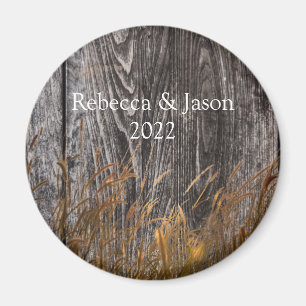 Prairie Wheat on Stall Board Magnet