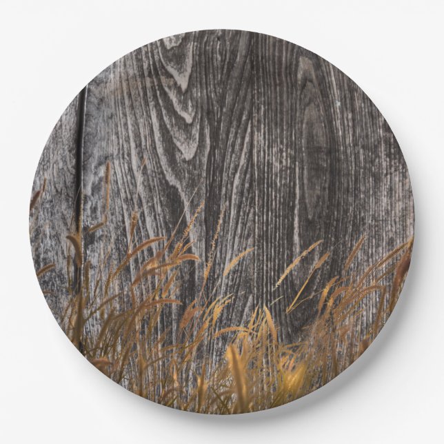 Prairie Wheat on Stall Board Pappteller (Vorderseite)