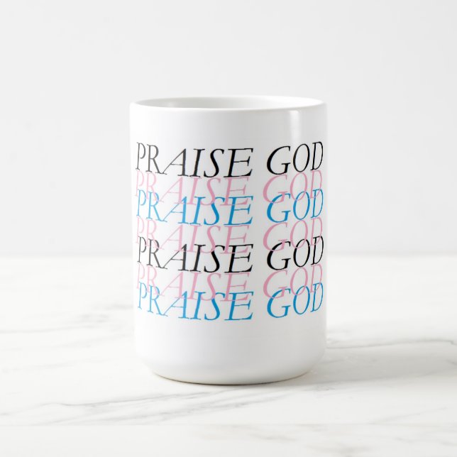 PRAISE GOD KAFFEETASSE (Mittel)