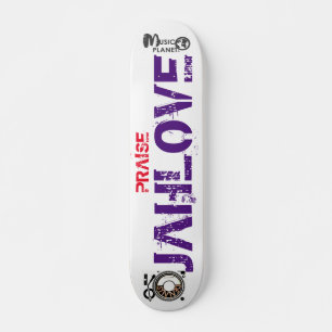 PRAISE JAH LIEBE Skateboard, 7¾ Zoll Deck Skateboard