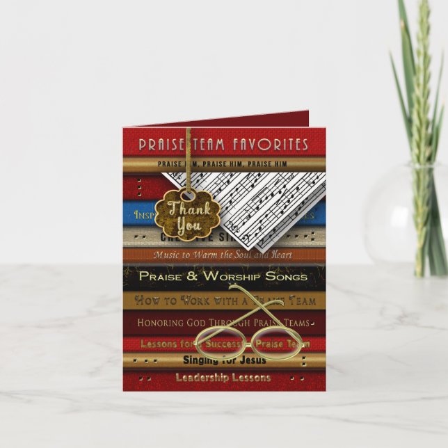 PRAISE TEAM DANKE - MUSIKBÜCHER, MUSIK (Vorderseite)