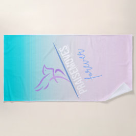 PraiseMoves Forellentuch Strandtuch