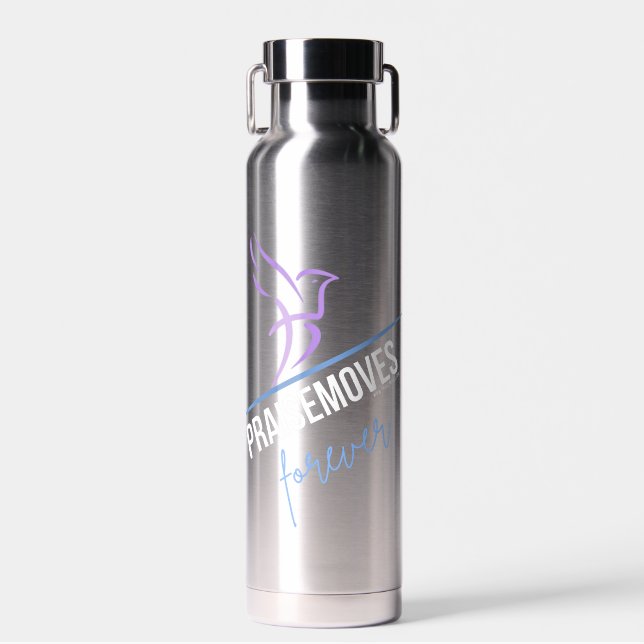 PraiseMoves Wasserflasche Trinkflasche (Vorne)