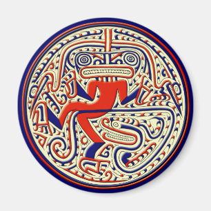 präkolumbianisches mythologisches Tier Magnet