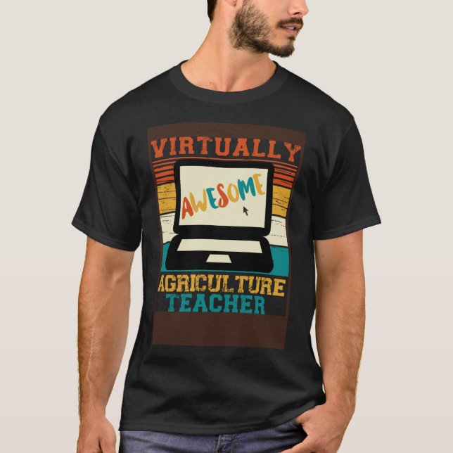 Praktisch Phantastischer Landwirtschaftslehrer Ret T-Shirt (Vorderseite)