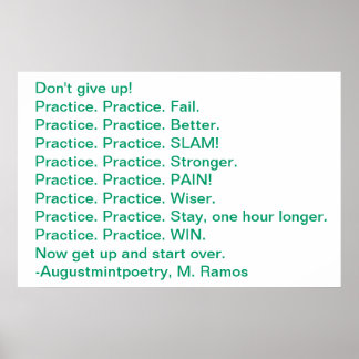 Praktische Motivation Poster