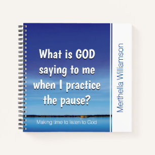 PRAKTIZIEREN SIE DAS Christliche Notebook-Journal  Notizbuch