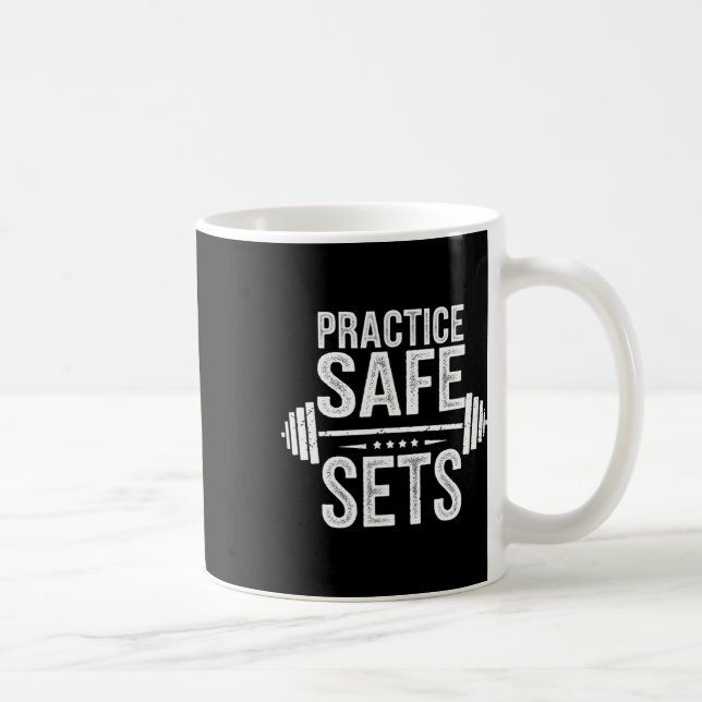 Praktizieren Sie sichere Set - Bodybuilding Workou Kaffeetasse (Rechts)